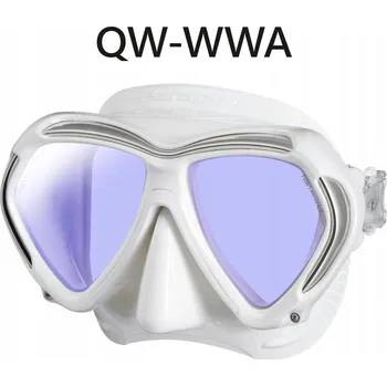Potápěčská maska Potápěčské brýle Tusa Paragon M2001SQW WWA bílá