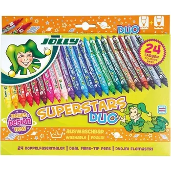 Popisovače Jolly Superstar Fixy 24