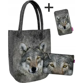 Kabelka Bertoni shopper kabelka polyester vícebarevná