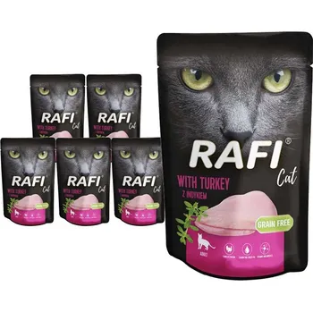 Krmivo pro kočku Rafi Cat mokré krmivo pro kočky s krůtím masem 100 g bez obilovin