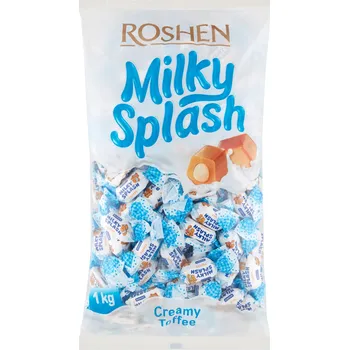 Bonbon Bonbóny Roshen Milky Splash Toffi s mléčnou náplní 1 kg