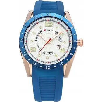 Hodinky Pánské hodinky CURREN analogové, řemínek, datumovka zcx26