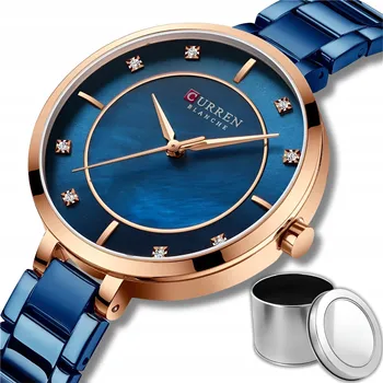 Hodinky DÁMSKÉ HODINKY CURREN MÓDNÍ STYLOVÉ KLASICKÉ DATUMOVKA 4