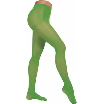 Punčochy dámské neon zelené