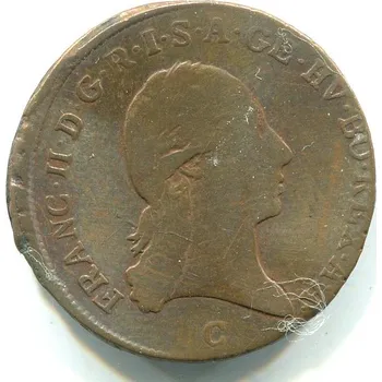 František II. 1 Kreuzer 1800/C. Praha.