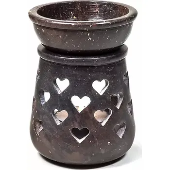 Aroma lampa Mani Bhadra Aromalampa z mastku Srdíčka 10 cm