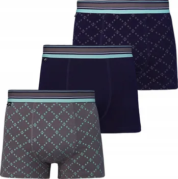 Pánské spodní prádlo Moraj klasické pánské boxerky z bavlny, přiléhavé, 3-pack 550-012 XXL