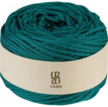Příze Příze 55% bavlna Lahvově zelená 50g 110m pro háčkování čepic a šál