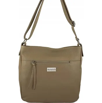 Kabelka Barberinis kabelka, typ kabelka přes rameno, z pravé kůže, béžová