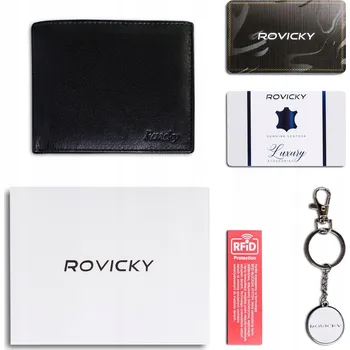 Peněženka Rovicky pánská kožená peněženka, vícebarevná - muž