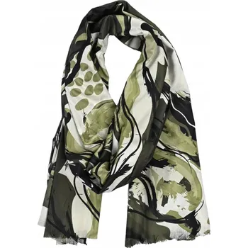 Šála Agrafka šála zelená 180 cm - žena