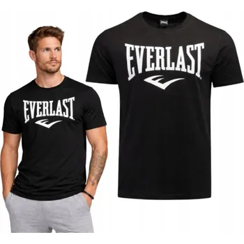 Pánské tričko Tričko tričko tričko EVERLAST bavlna vel. M černé