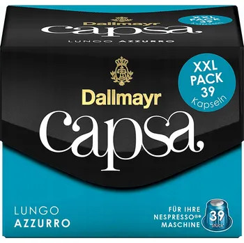 Kapsle Nespresso Dallmayr Lungo Azzurro 39 kusů XXL