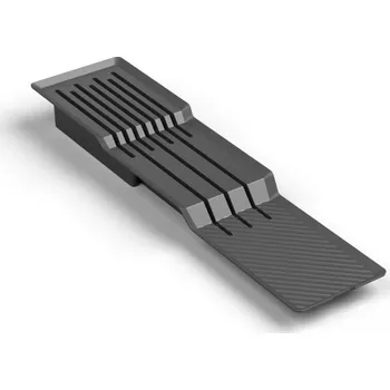 Stojan na nože IN-DURO Držák nožů, 10 přihrádek, plast antracit STRIPES