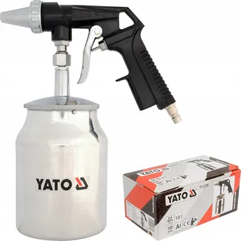 Pískovačka Pískovací pistole s nádobkou 1l Yato YT-2376