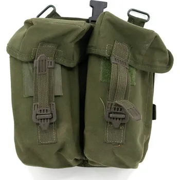 Airsoft Armáda Britská Sumka britská PRAVÁ na zásobníky UNIVERSAL ZELENÁ použitá