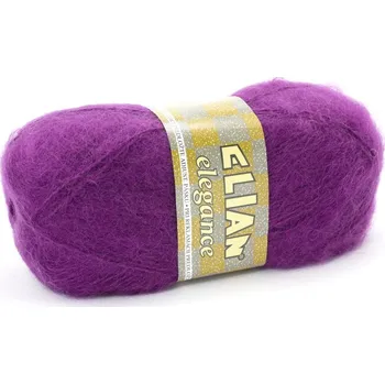 Příze Elian Elegance 4967 - fialová | hadropichna.cz