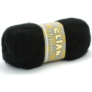 Galanterie Příze Elian Elegance 217 - černá | hadropichna.cz