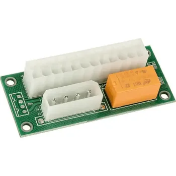 Duální/vícenásobný napájecí adaptér pro synchronizaci napájecích jednotek pro mining