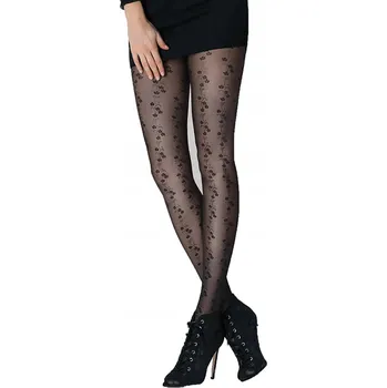Dámské punčochy Punčocháče vzorované gajatex JENNY 20 DEN 20den černé Nero velikost 3