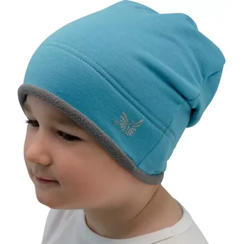 Čepice ESITO | Zimní čepice spadená Tyrkysová - tyrkysová / 42