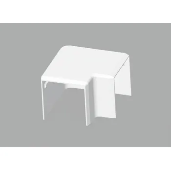 elektroinstalační lišta Kryt KOPOS LH 40x40 roh ohybový 8643 HB bílá