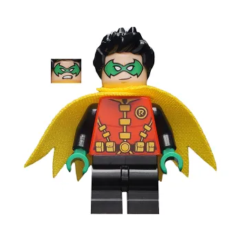 Stavebnice LEGO LEGO Minifigurka Robin - Green Mask and Hands sh0651