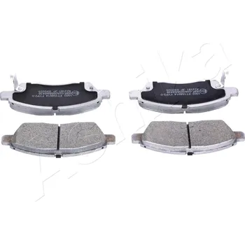 Brzdová destička Sada brzdových destiček, kotoučová brzda ASHIKA 50-01-1002