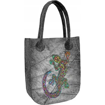 Kabelka Bertoni shopper kabelka plst vícebarevná