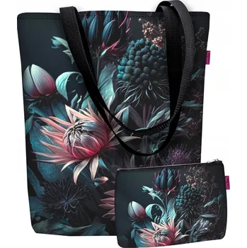 Kabelka Bertoni shopper kabelka vícebarevná