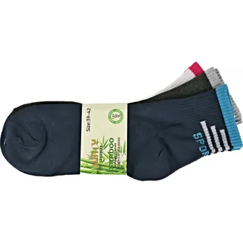 Dámské ponožky ELLASUN Dámské bambusové ponožky 3 páry z. 1 Velikost: 35- 38