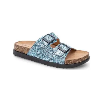 Dámská obuv Nazouváky DeeZee WFA2752-1 Modrá 37