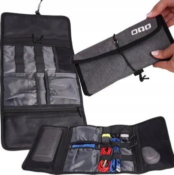 Pouzdro na mobilní telefon CESTOVNÍ ORGANIZÉR NA ELEKTRONICKÉ PŘÍSLUŠENSTVÍ obal pouzdro voděodolný