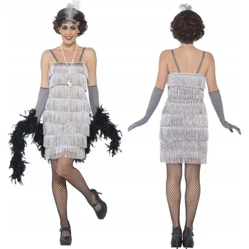 Karnevalový kostým Kostým Flapper L, Retro, 20. léta, Karneval