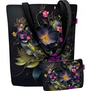 Kabelka Bertoni shopper kabelka vícebarevná