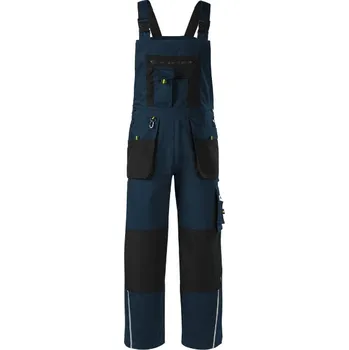 MALFINI Ranger W04 Pracovní kalhoty s laclem pánské - 60/62 námořní modrá
