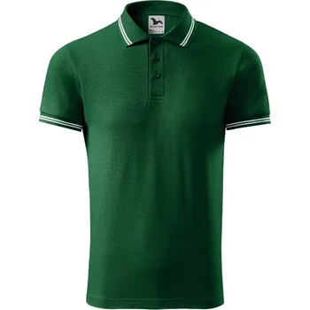 Pánská košile MALFINI Urban 219 Polokošile pánská - XL dark green