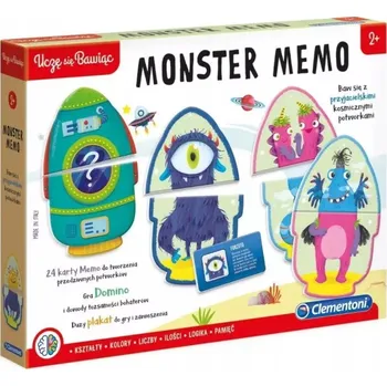 Desková hra Společenská hra MONSTER MEMO Clementoni