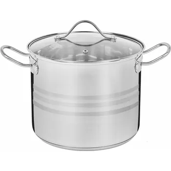 Hrnec Vysoký hrnec z nerezové oceli Konighoffer Stock Pot 6,5 l