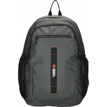 Městský batoh Dvoukomorový batoh Enrico Benetti - šedý - 24L