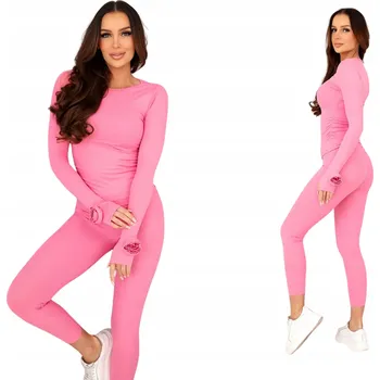 Dámská halenka Kesi dámská souprava růžová regular velikost univerzální