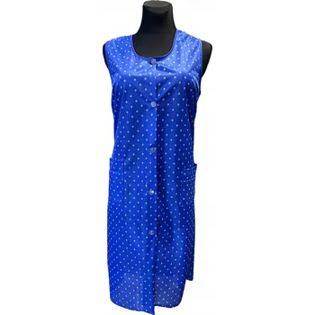 Kuchyňská zástěra Dámská gastronomická kuchyňská zástěra župan s knoflíky 46