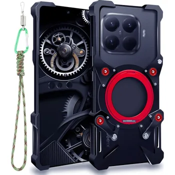 Pouzdro na mobilní telefon Rámeček (bumper) Erbord pro Xiaomi 15T Pro, černý