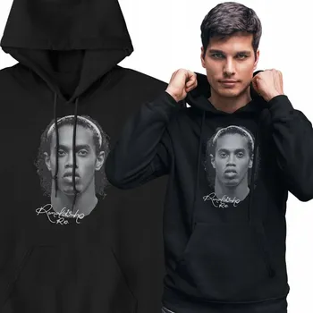 Pánská mikina Pánská mikina s kapucí podpisem Ronaldinha
