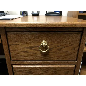 Nábytkové kování 09202.03300.10 kroužek mosaz