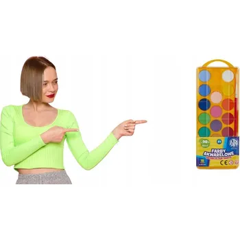 Vodová barva Akvarelové barvy Astra 18 ks x 2 ml