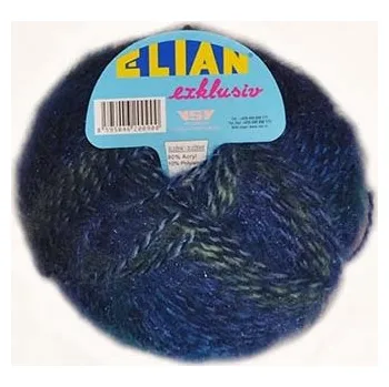 Pletací příze Elian Exklusiv - 975 (Pletací příze Elian Exklusiv - 975 modrá)