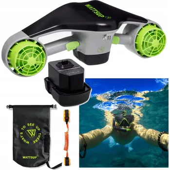 Podvodní skútr PODVODNÍ SKÚTR + AKUMULÁTOR / POTÁPĚNÍ / POHON PRO PADDLEBOARDY