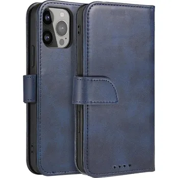 Pouzdro na mobilní telefon Pouzdro Magnet Case s klopou pro Samsung Galaxy S25 - modré