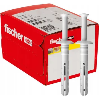 Hmoždinka FISCHER Zatloukací hmoždinka N 6 x 40/7 P s kuželovou hlavou - 50 Ks